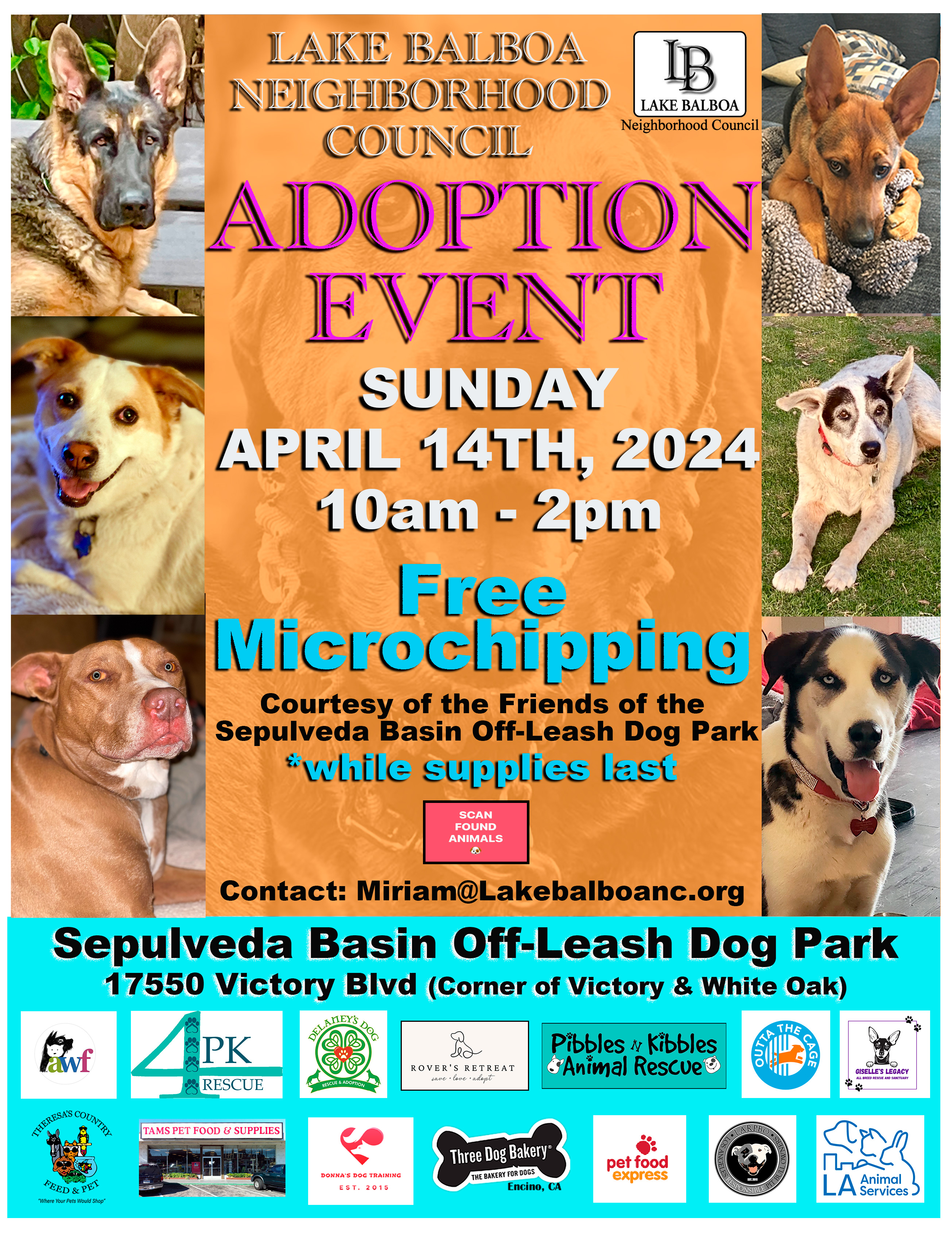 Lake Balboa Adoption Event