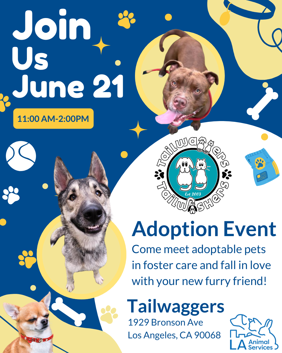 Tailwaggers flyer