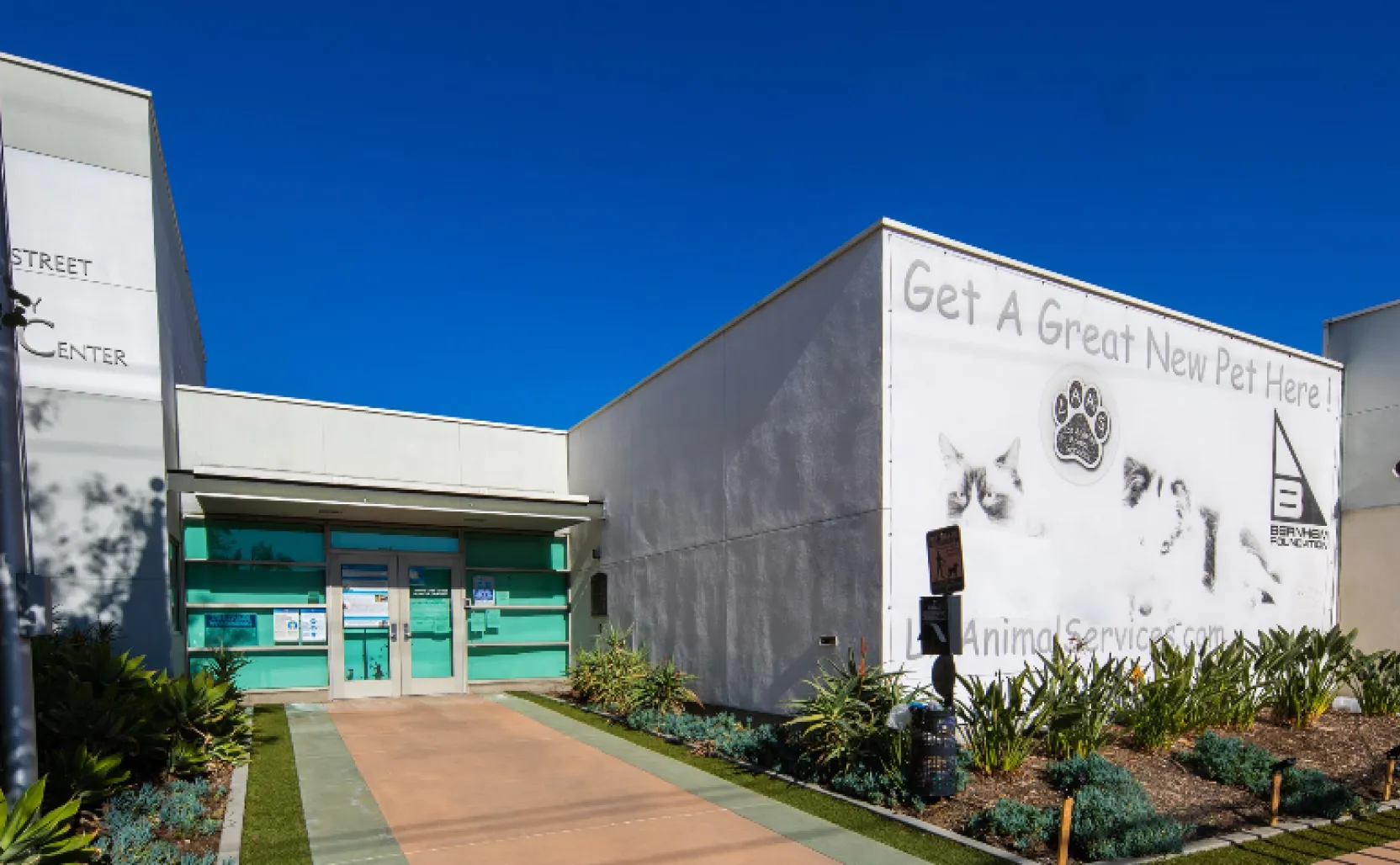 Exterior image of East Valley shelter
